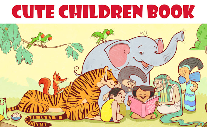 Bestseller - illustrate cute children book