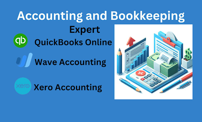 Bestseller - do bookkeeping in quickbooks online xero and wave accounting