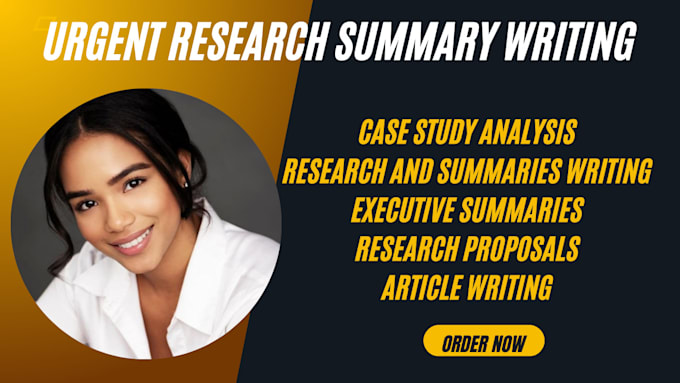 Bestseller - do quality research and summary writing, case study