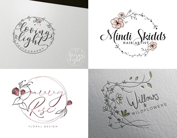 Gig Preview - Make beauty flower logo, floral, botanical, t shirt design