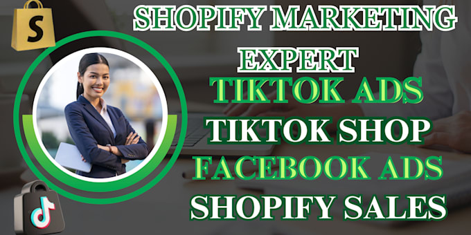 Bestseller - setup tiktok shop facebook tiktok ads do SEO marketing to boost shopify sales