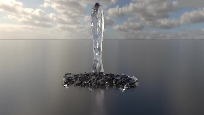 Gig Preview - Do 3d water simulation, product fluid, dynamic liquid vfx art