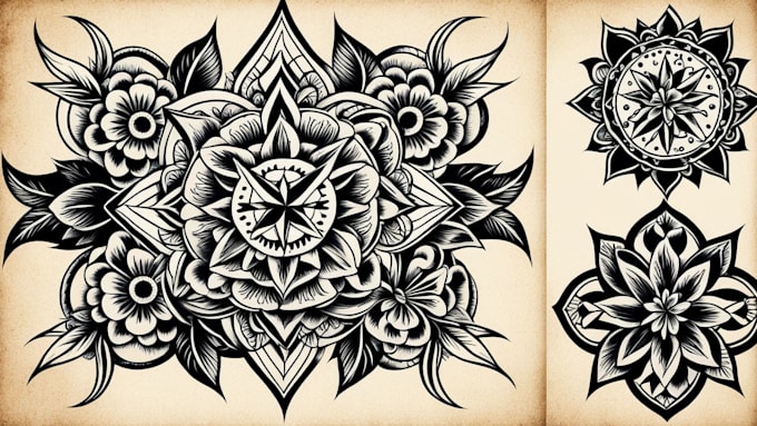 Bestseller - create old school or traditional tattoo design