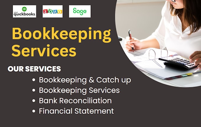 Gig Preview - Bookkeeping, accounting in quickbooks online and prepare financial statements