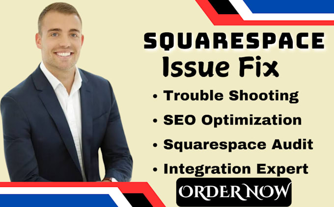 Gig Preview - Fix squarespace issues squarespace SEO audit customization integration problem