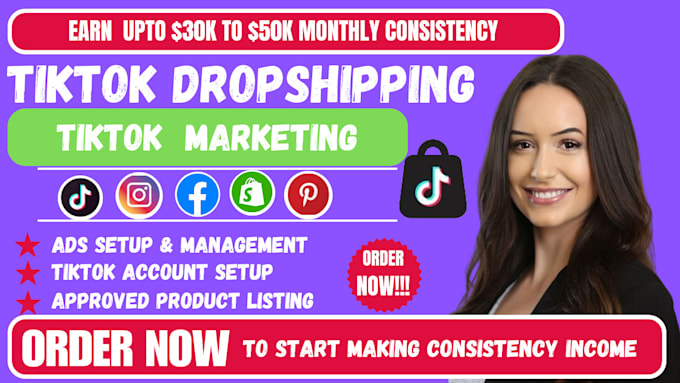 Bestseller - setup, manage tiktok shop, tiktok shop ads, tiktok marketing on tiktok shop