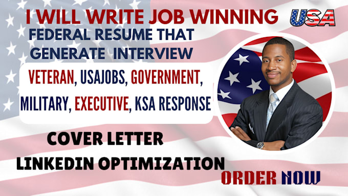 Bestseller - write federal USA jobs government executive veteran military resume