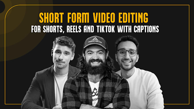 Gig Preview - Do video editing for youtube shorts, instagram reels and tiktok video