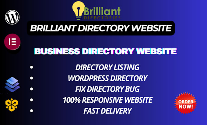 Bestseller - design brilliant directory website, business website, listingpro, hivepress