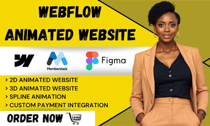 Bestseller - webflow website design or do figma to webflow website redesign