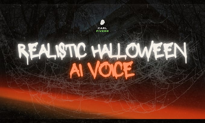 Gig Preview - Create ai spooky halloween voiceovers