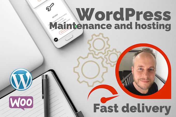 Gig Preview - Help you with hosting and maintaining your wordpress site