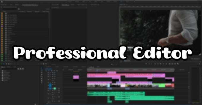 Bestseller - be your professional video editor