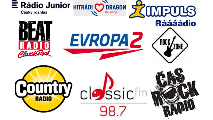 Gig Preview - Play and advertise all styles of music on czechia radio