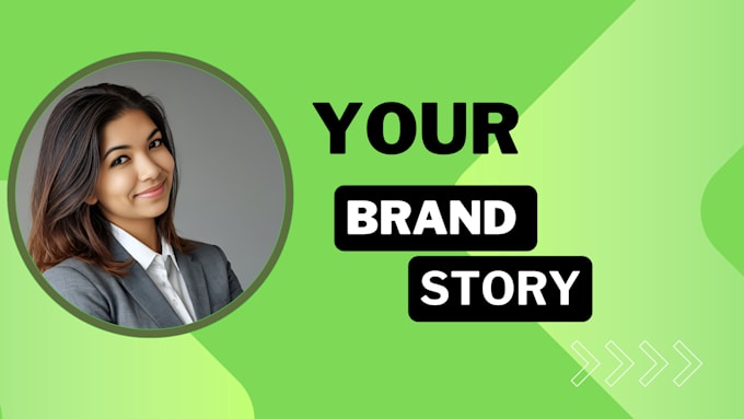 Gig Preview - Write your professional brand story, mission, vision, why us