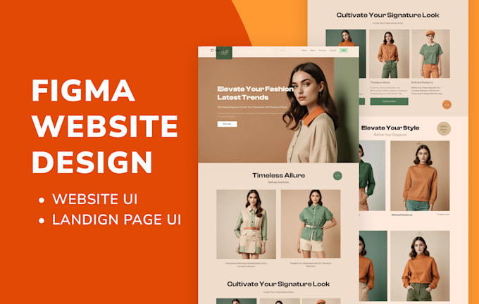 Bestseller - do figma design, figma website, figma design website