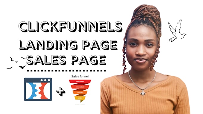 Gig Preview - Build clickfunnel sales funnel clickfunnel landing page clickfunnels automation