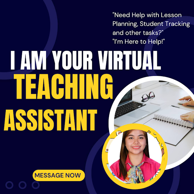 Gig Preview - Provide educational virtual assistant for teachers and tutors