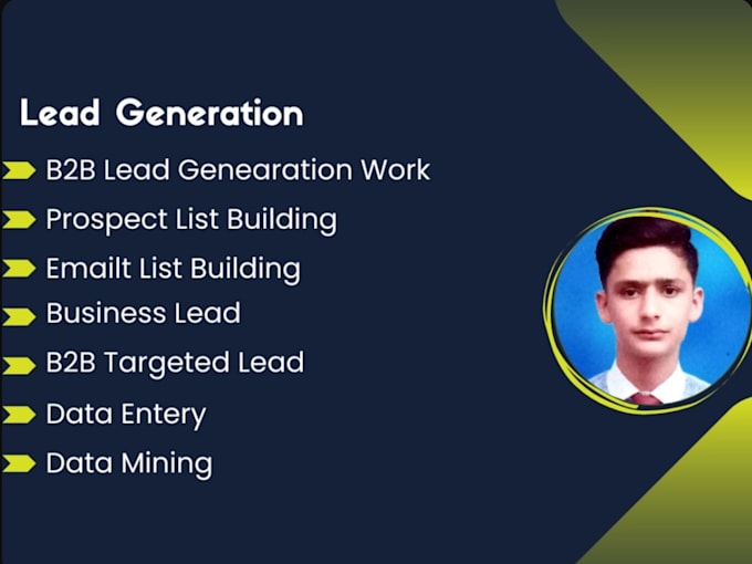 Gig Preview - Do b2b targeted lead generation and list building