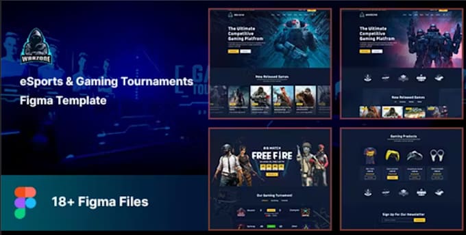 Gig Preview - Develop esport tournament app multi battle games with website, admin panel