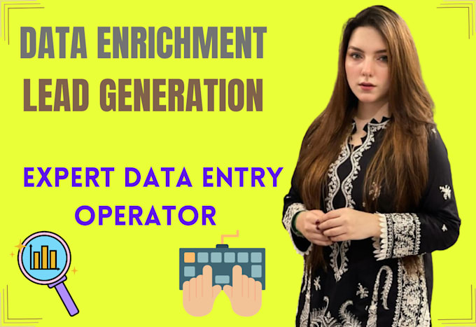 Gig Preview - Do data enrichment, lead generation services