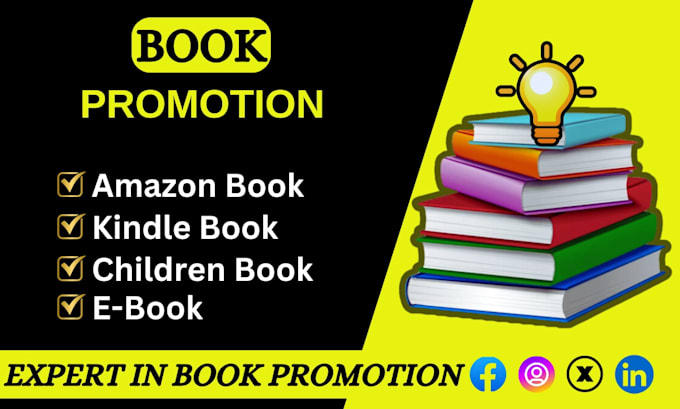 Gig Preview - Do organic amazon book promotion and kindle ebook marketing