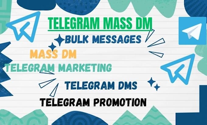 Gig Preview - Do telegram mass dm, telegram mass dm, mass dm, telegram promotion