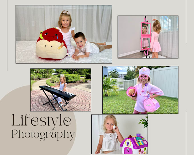 Gig Preview - Do lifestyle product video, photography with child model