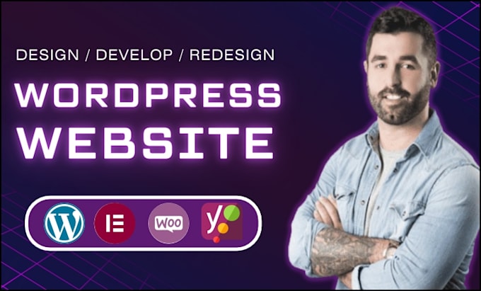 Gig Preview - Design or redesign a responsive wordpress site, clone any website