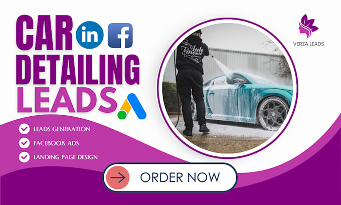 Gig Preview - Generate exclusive car detailing, auto detailing leads, car dealership leads