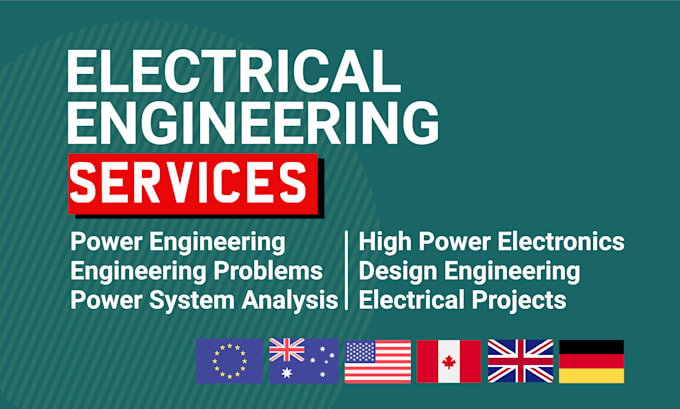 Gig Preview - Do all types of electrical engineering related tasks and projects