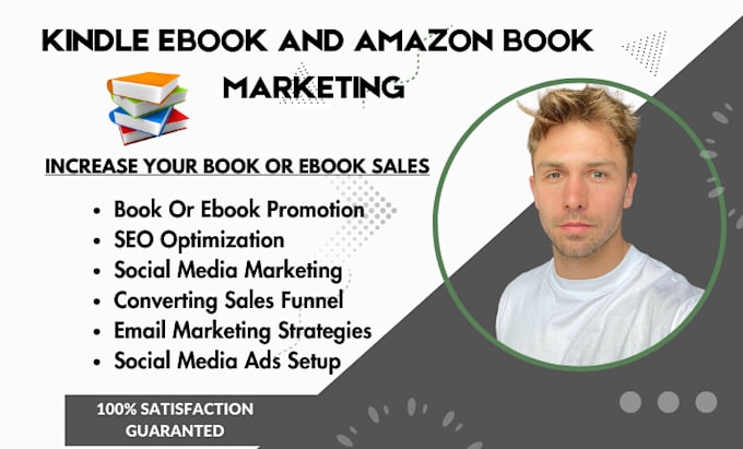 Gig Preview - Promote and advertise free kindle ebook, amazon book marketing amazon KDP PPC ad