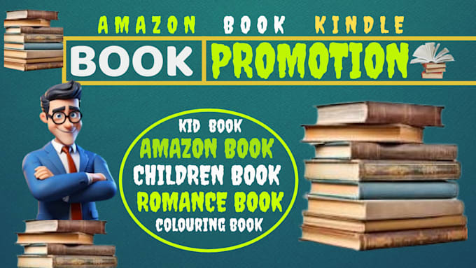 Gig Preview - Do book promotion, kindle ebook marketing using amazon KDP ads or social media