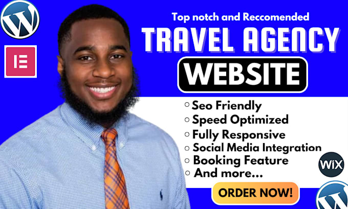 Gig Preview - Travel affiliate travel website travel agency agency website affiliate website