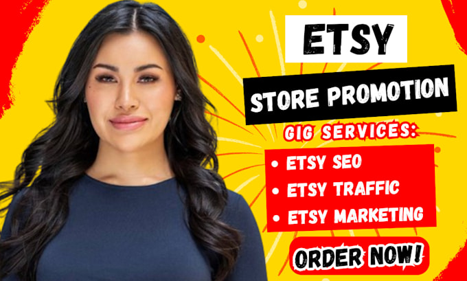 Gig Preview - Do etsy shop promotion instagram pinterest marketing etsy seo to get sales