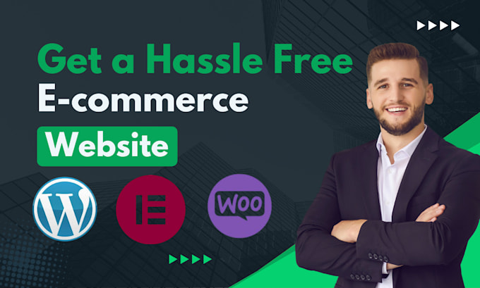 Gig Preview - Design a wordpress ecommerce website or develop your ecommerce store