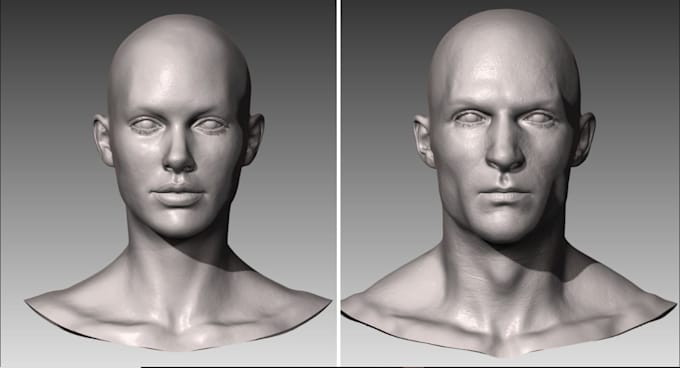 Gig Preview - High detail 3d character sculpture and modeling expert