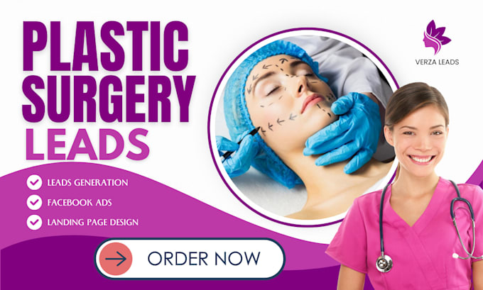 Gig Preview - Generate plastic surgery lead, surgery, cosmetic surgery leads, beauty spa leads