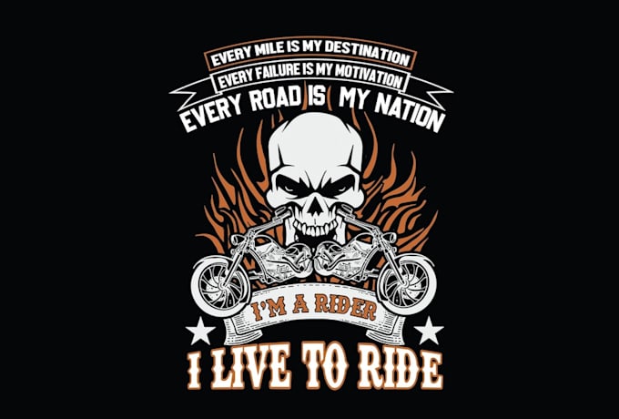 Gig Preview - Design high quality motorcycle logo design with fastest delivery