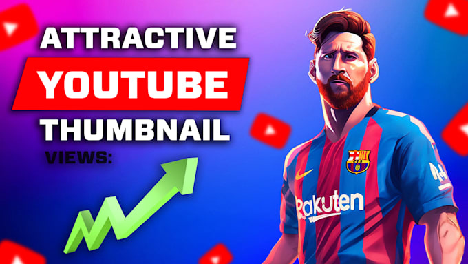 Gig Preview - Create youtube thumbnail with amazing quality in 2 hours