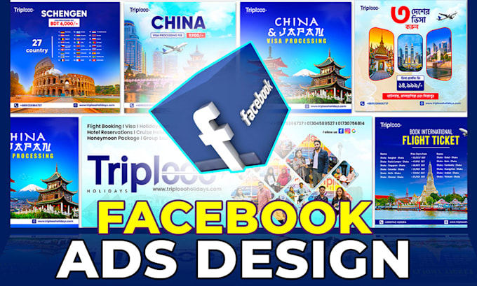 Gig Preview - Make your facebook instagram ads and banner ads design in 4h