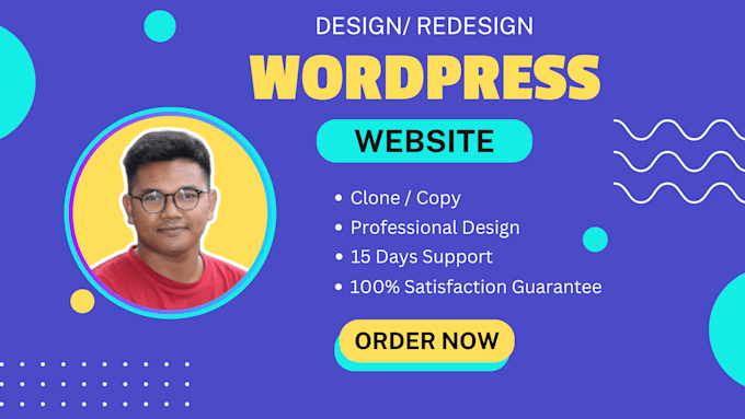 Bestseller - design, redesign, copy and clone wordpress website or blog