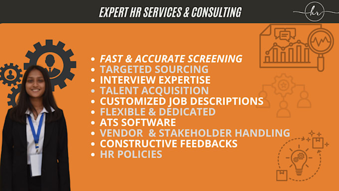 Gig Preview - Provide expert HR consulting and talent acquisition services