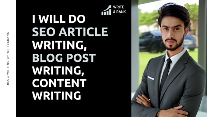 Gig Preview - Do SEO article writing, blog post writing, content writing