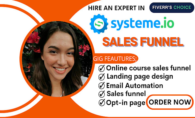 Bestseller - setup systeme io sales funnel, systeme io landing page, sales funnel