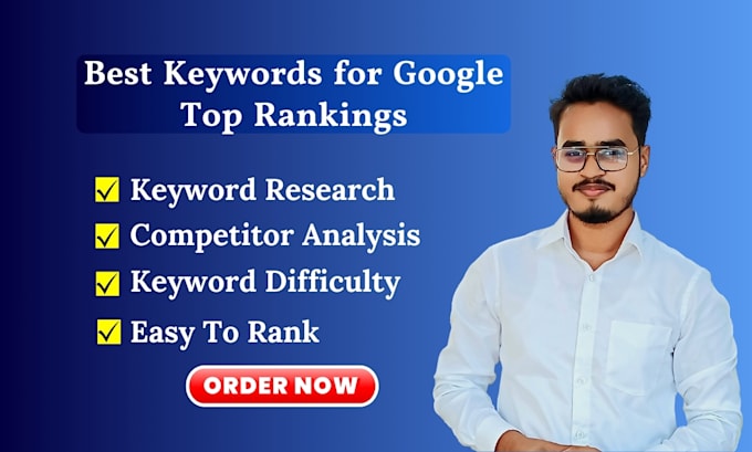 Gig Preview - Do advance SEO keyword research and competitor research