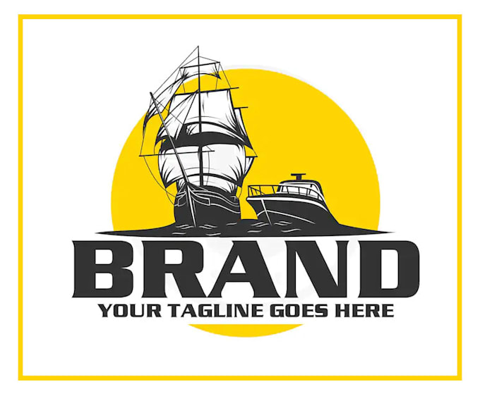 Gig Preview - Do modern logo for marine, ships, boats and yacht brands