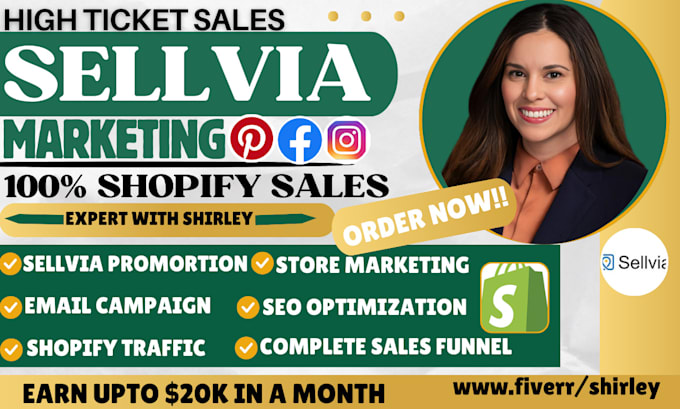 Gig Preview - Do high ticket sellvia marketing, product research, increase shopify store sales