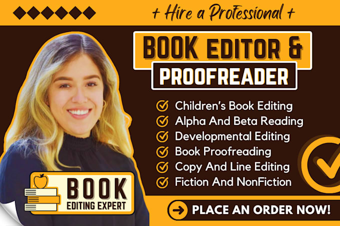 Gig Preview - Be children book editor christian book editor beta reader novel ebook proofread