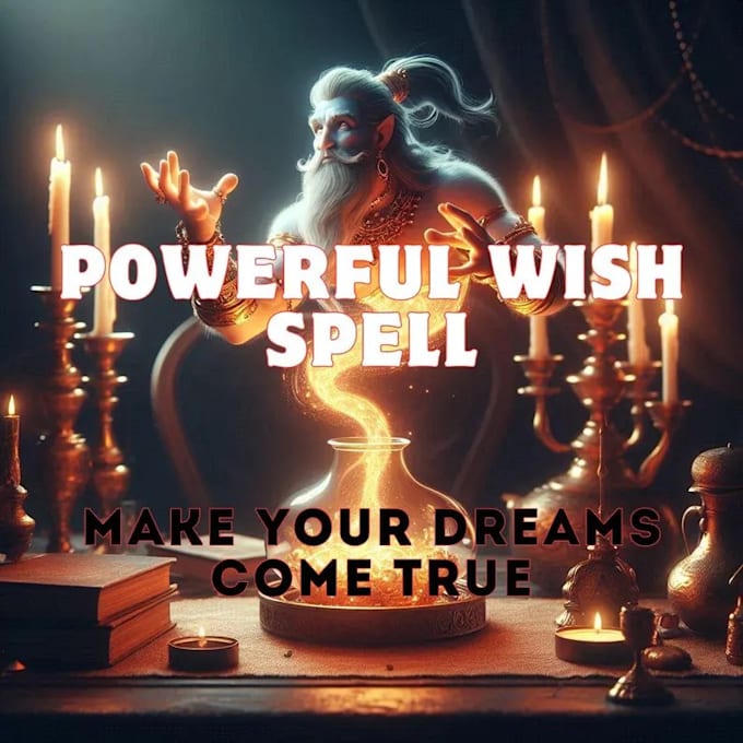 Gig Preview - Cast a custom wish spell that grants your deepest desires in 24 hours